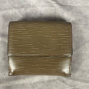 Authentic Vintage Louis Vuitton Pepper Eip Leather Elise Wallet